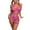 Hot Pink, variant on Women's Sexy Thin See Through Seductive Underwear Mesh Comfortable Slim Gathering With Steel Ring Four Sets Of Sexy Underwear Negligee Lingerie plus Size Sexy
