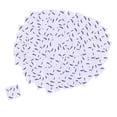 thumbnail image 4 of 100Pcs Necklace Earring Bracelet Display Hanger Hanging Cards Blue Feathers, 4 of 6