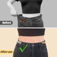thumbnail image 3 of 16 Set Pant Waist Tightener, Adjustable Pant Clips Waist Tightener Buttons Pins, 3 of 6