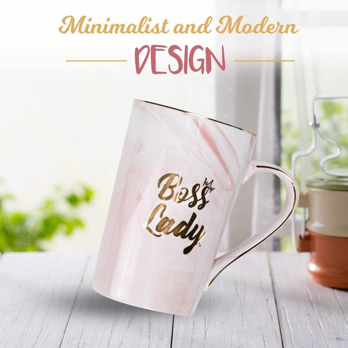 Coffee Mugs For Women, Boss Lady Gifts For Women, Birthday Gifts For Mom, Retirement Gifts For Women, Office Decor for Women Desk, Rose Gold Decor, Funny Gifts For Women, Unique Gifts For Women - image 3 of 6
