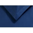 thumbnail image 3 of Superior Egyptian Cotton Duvet Cover Set, Full/ Queen, Navy Blue, 3 of 3