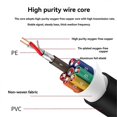 thumbnail image 4 of Snake Cable 12Channel XLR Cable 3Pin Male to Female Multi-Media Professional Audio Extension Stage Extension Cord,3Meter, 4 of 5