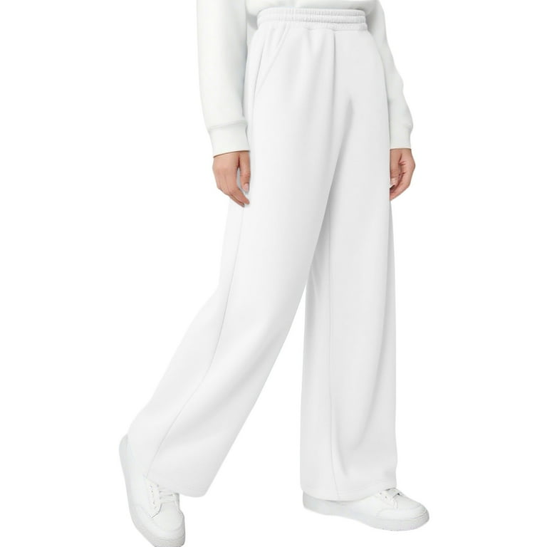 NAISIBABY Boys Fleece Sweatpants, Multi-Pockets Elastic Waist