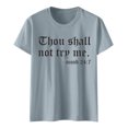 thumbnail image 4 of B91xZ Short Sleeve T Shirts Short Sleeve Crew Neck Tee,Gray XL, 4 of 4