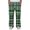 Light Green, variant on GrmtClth Adult Mens Cargo Pants Wide Leg Flannel Plaid Joggers Dual Side Cargo Pockets Elastic Waist Daily Lounge Pants Dark Gray 3XL