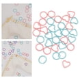 thumbnail image 4 of 30x Marcadores de Punto Perfecl Rosado azul Marcador de punto de ganchillo, 4 of 8