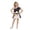 Black, variant on KIBOO Pop Idol Swimsuit Cosplay Set, Fantasy Hunter Movie Inspired Costume for Halloween Stage Performance