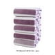thumbnail image 3 of Toallas de baño de terciopelo pack de 5 - Oversized 140x70cm, súper absorbentes y de secado rápido, ultra suaves y mullidas - azul, verde, gris, morado, rosa, café, 3 of 6