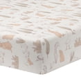 thumbnail image 5 of Lambs & Ivy Signature Bunny Hop Organic Cotton Muslin 3-Piece Crib Bedding Set, 5 of 9