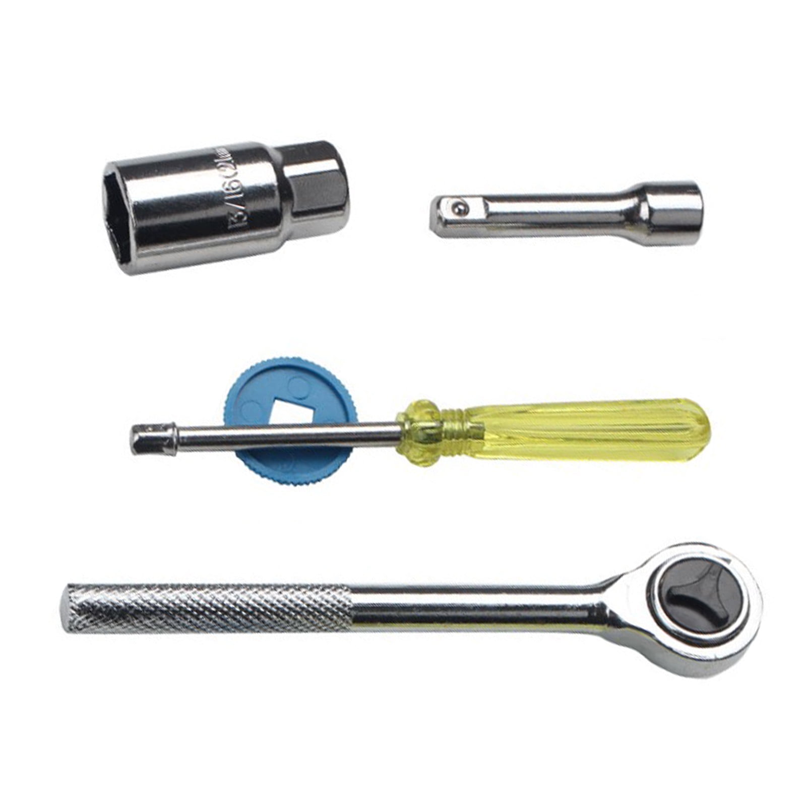 Socket Wrench Tool Set,40pcs Drive Socket Wrench SAE Metric