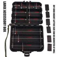 thumbnail image 4 of Caja de aparejos de pesca de plástico portátil anzuelos señuelos cebos caja de almacenamiento herramientas de pesca Hugtrwg  Para estrenar, 4 of 7