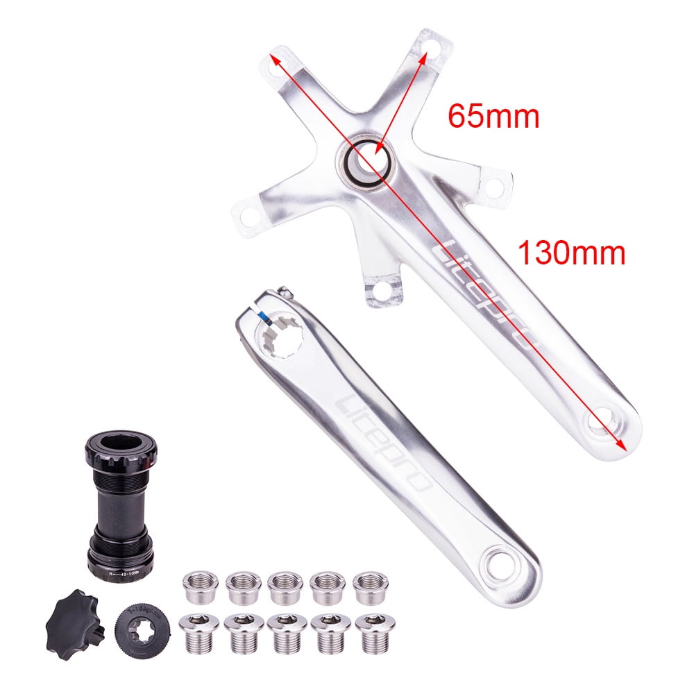 SUNSBELL Litepro Bike Crank Arm bike crank arm Set 170mm 130 BCD Bike