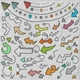 thumbnail image 1 of Ahgly Company Machine Washable Indoor Square Transitional Pearl White Beige Area Rugs, 6' Square, 1 of 7