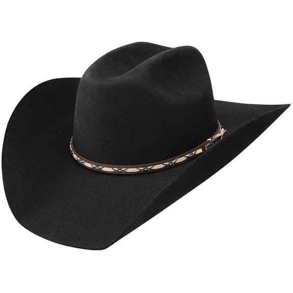 Jason Aldean Mens Amarillo Sky Felt Cowboy Hat - Rwamsk-304107