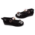 thumbnail image 3 of Hot Chocolate Design Women’s Vegan Mary Jane Flats with Adjustable Strap – I Am The Black Sheep, 3 of 6