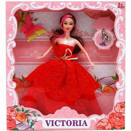 DDI 2382734 Victoria Dolls with Accessories - 11.5 in. - Case of 12