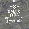 thumbnail image 4 of Inktastic My Oma Opa Love Me Grandchild Boys or Girls Baby Bodysuit, 4 of 5