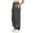 Dark Gray, variant on HJYCHN Women Cardo High Waist Casual Pants Loose Fit Comfortable Athletic Wear with Drawstring Elastic Waistband and Functional Pockets White M