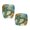 Tropical Floral & Ocean Wave Print, variant on CHAQLIN Floral Embroidery Print 2Pcs Office Chair Slipcover for Armchair Soft Fit Stretchable Rotating Chair Protectors Polyester Fabric Swivel Computer Chair Cover