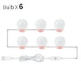 thumbnail image 1 of Makeup Table Mirror Light Led Lamp Led Dressing Table 10 Bulbs Kit USB Dimmable Make Up Cosmetic Bulb ,Widely Use, 1 of 7