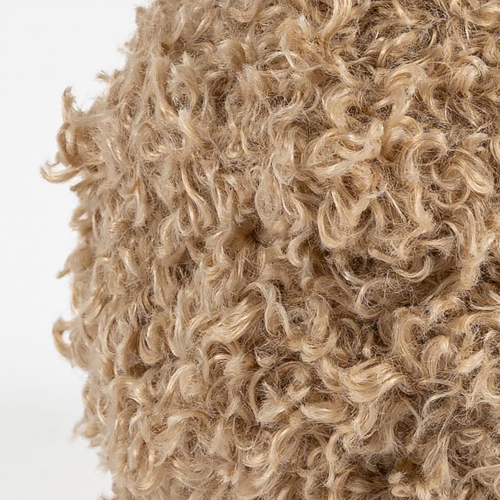 Crafted by Catherine Camel Teddy Bear Faux Fur Super Bulky Yarn, 41 yards, 8.8oz/250g (2 Pack)