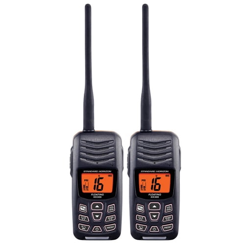 Standard Horizon HX300 (2 Pack) Floating Handheld VHF by Standard Horizon