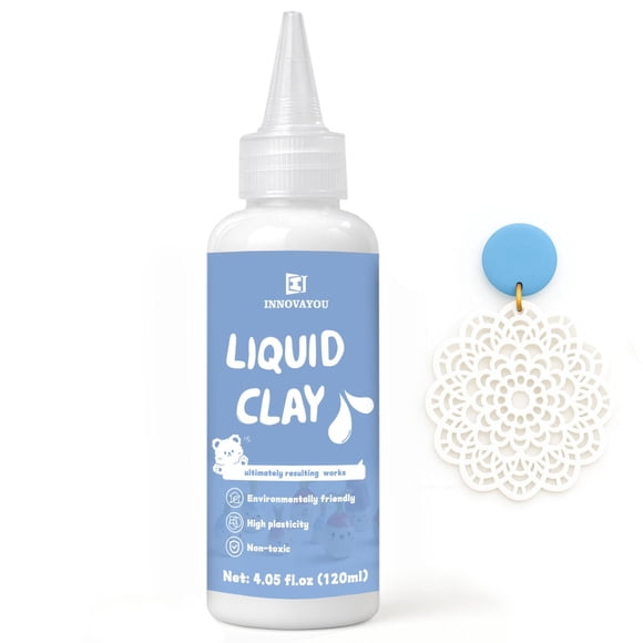 Arcilla polimérica líquida blanca INNOVAYOU de 120 ml para manualidades DIY
