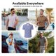 thumbnail image 5 of Fotbe Nautical Anchors Camiseta Polo de Golf para Hombre con Estampado – Camisa Deportiva Transpirable con Cuello Abotonado-4X-Large, 5 of 6