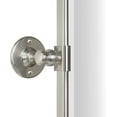 thumbnail image 4 of TEHOME Farmhouse Pivot Rectangle Bathroom Mirror Brushed Nickel Metal Framed Tilting Beveled Vanity 23x35", 4 of 4
