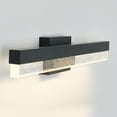 thumbnail image 2 of Artika Essence Bubble Bar Modern LED Bathroom Vanity Light Fixture, Black, 2 of 5