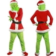 thumbnail image 4 of Disfraces de Navidad de monstruo verde, ropa de Navidad, disfraz de Carnaval, Comic-Con, accesorios, regalos, novedad de 2023, 4 of 4