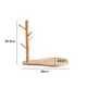 thumbnail image 3 of Bandeja De Almacenamiento Bandeja de almacenamiento de madera Artesanía Rama de árbol Organizador Estante Decoración (Gota de agua L), 3 of 7