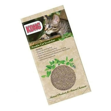 UPC: 0035585450254 | KONG Double Cat Scratcher Scratching Pad Brown