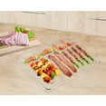 thumbnail image 7 of NOGIS Small Baking Rack Set of 2, Stainless Steel Metal Roasting Cooking Racks, Size – 8.6"x6.2", Non Toxic & Rust Free, Fit for Small Toaster Oven, Dishwasher Safe, 7 of 7