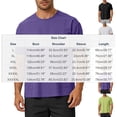 thumbnail image 2 of COSFO Green Mens Shirts Casual Short Sleeve Big And Tall Summer Classic T-Shirt Crew Neck Pullover Relaxed Fit with Pocket Workout Tops, 2 of 8