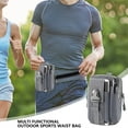 thumbnail image 4 of Jesscasday Belt Tactic Waist Pack Outdoor Camping Pouches Phone Bag Climbing Hunting Multipurpose Sports Pouches Belt Tool Bag, 4 of 19