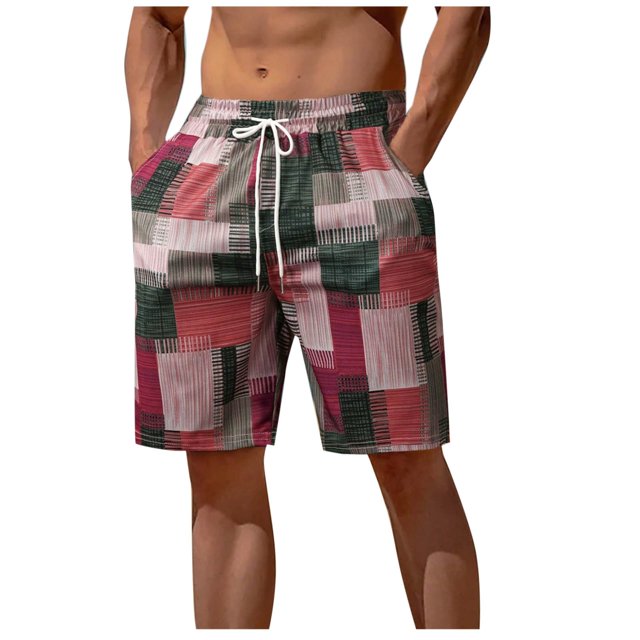 Maplenight Shorts Décontractés pour Hommes-Coton 9 Pouces Golf Travail Été Plage Randonnée avec Poches