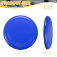 thumbnail image 2 of Uxcell Flying Disc Colorful Plastic Flying Disk Flyer for Outdoor Sports Training Playing Lawn Game Blue, 2 of 5