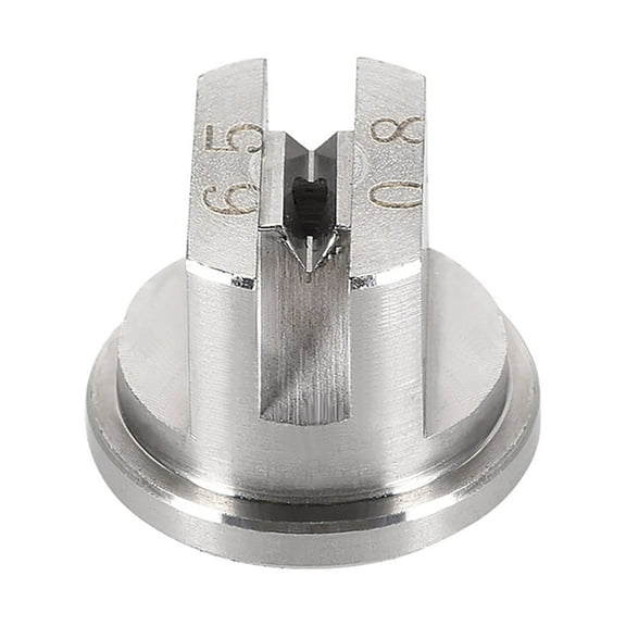 Flat Fan Spray Tips, 65 Degree Stainless Steel Nozzle (1.8mm Orifice Diameter)