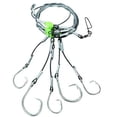 thumbnail image 2 of Calcutta Deep Drop Rig Saltwater Lure with Shank Circle Hook, #14, 5-Drops, 2 of 2