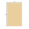 thumbnail image 2 of Beige 14x22 Uncut Art Mat Board - No Opening - 1 Mat, 2 of 7