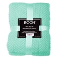 thumbnail image 4 of Home Soft Things Knitted Tweed Throw Couch Cover Blanket, 50 x 60, Bay, 4 of 5