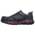 thumbnail image 4 of SKECHERS WORK Men's Telfin Composite Toe Work Shoe Charcoal/Red - 77132-CCRD, 4 of 4