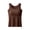 54#(Coffee), variant on Built in Comfort Bra Tanktop for Women, Wireless Support, Seamless Smoothing Cami, Soft Stretch Breathable Fabric (Beige,3XL)