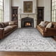 thumbnail image 1 of Alfombra de Sala de Estar Jinchan Vintage Boho 305x366 cm Gris, 1 of 7