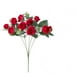 thumbnail image 2 of Rosa artificial - Flores artificiales de plástico de 11 pulgadas para decoración del hogar, centros de mesa y decoraciones de fiesta - Naranja, Beige, Rojo, Blanco, Rosa, 2 of 8