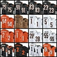 thumbnail image 2 of 9 Joe Burrow 1 Ja'Marr Chase 2 Evan McPherson Football Jersey Sam Hubbard Tee Higgins Cam Taylor Britt Joe Mixon Logan Wilson Trey Hendrickson Tyler Boyd Daxton Hill, 2 of 7