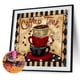 thumbnail image 1 of Cuadros Decorativos Cuadro de diamantes de imitación de taza de café DIY, arte de mosaico, pintura de diamante de cuentas cuadradas completas Tmvgtek embutido en tela, 1 of 9