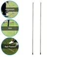 thumbnail image 3 of 2Pcs Golf Alignment Sticks 47 Inches Full Swing Trainer Putting Aiming Posture, 3 of 8