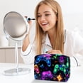 thumbnail image 6 of Game ControllerCosmetic Storage Bag with Zipper, Printed Design | Makeup Organizer, Travel Organizer, Small Makeup Organizer, Small Travel Pouch for Ladies and Girls, 6 of 6